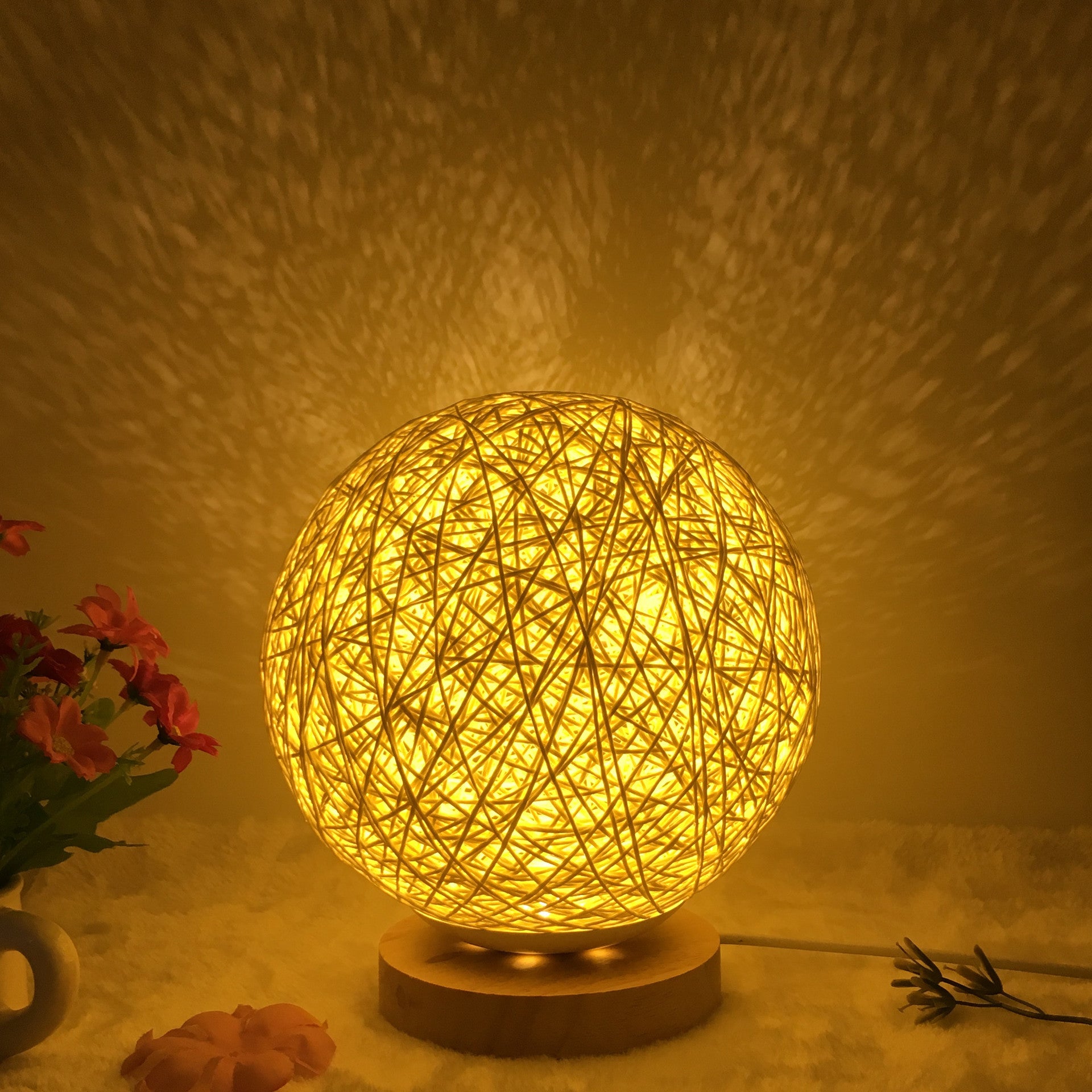 Soothing Rattan Lamp