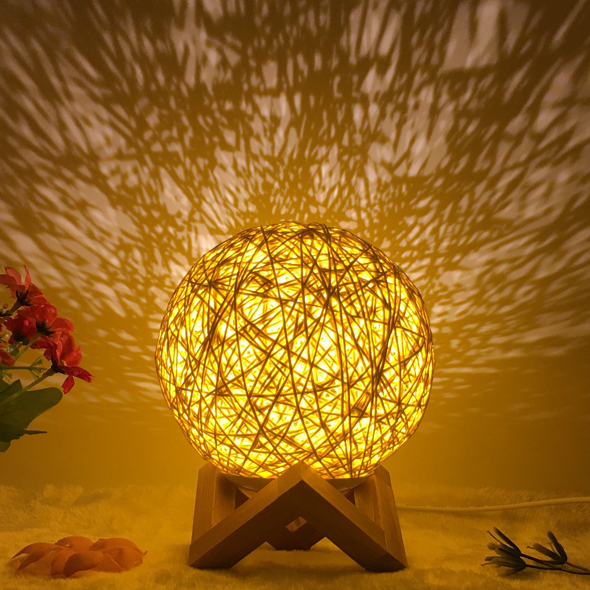 Soothing Rattan Lamp