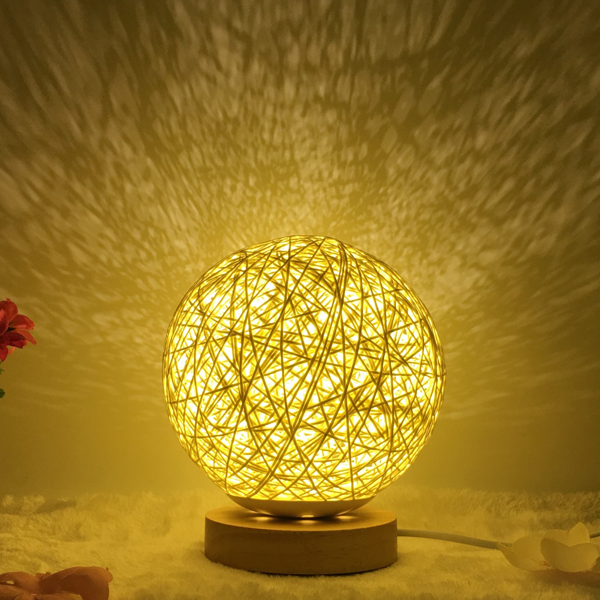 Soothing Rattan Lamp